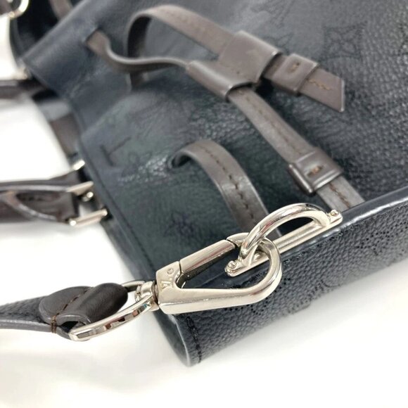 LOUIS VUITTON M54402 Monogram Mahina Giroratta 2WAY Shoulder Hand Bag Tote Bag - Picture 10 of 15